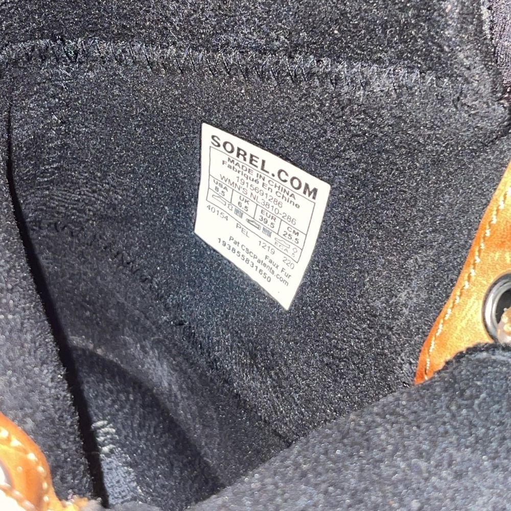 SOREL SLIMPACK II LACE DUCK BOOT Like new 8.5 original box - Picture 11 of 12